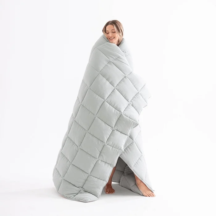 Soft Comfort Yorgan Toz Mavi