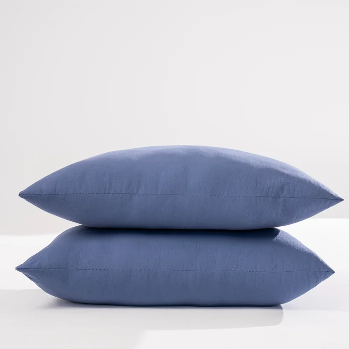 Lacivert Double Face Mikrojel Yastık