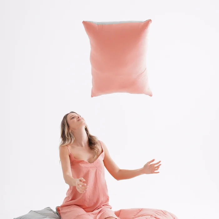 Pembe Mikrojel Yastık