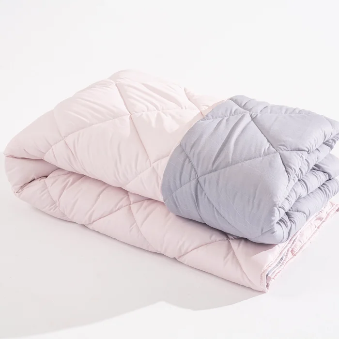 Soft Comfort Yorgan Double Face Mor & Soft Pembe