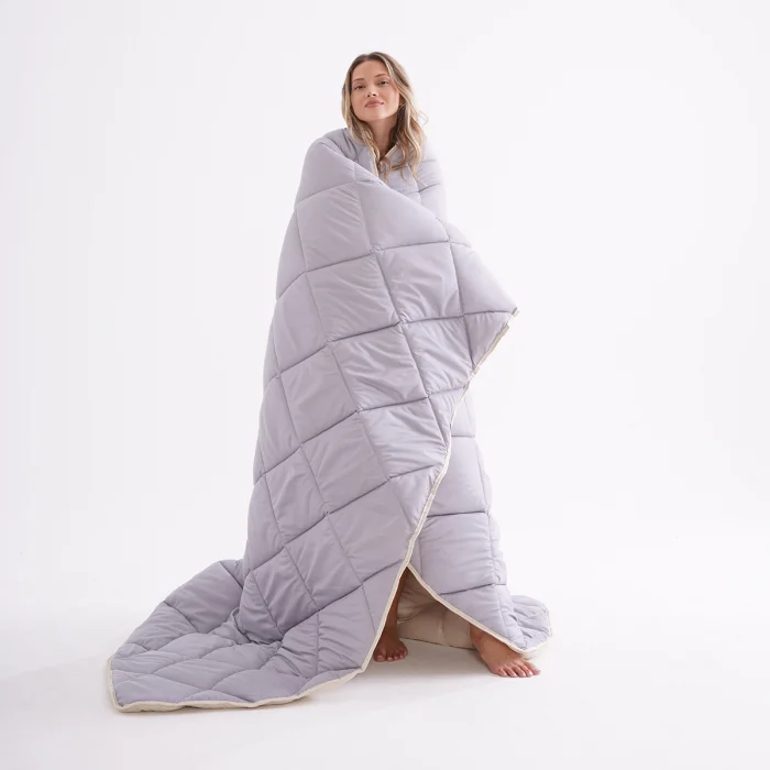 Soft Comfort Yorgan Mor