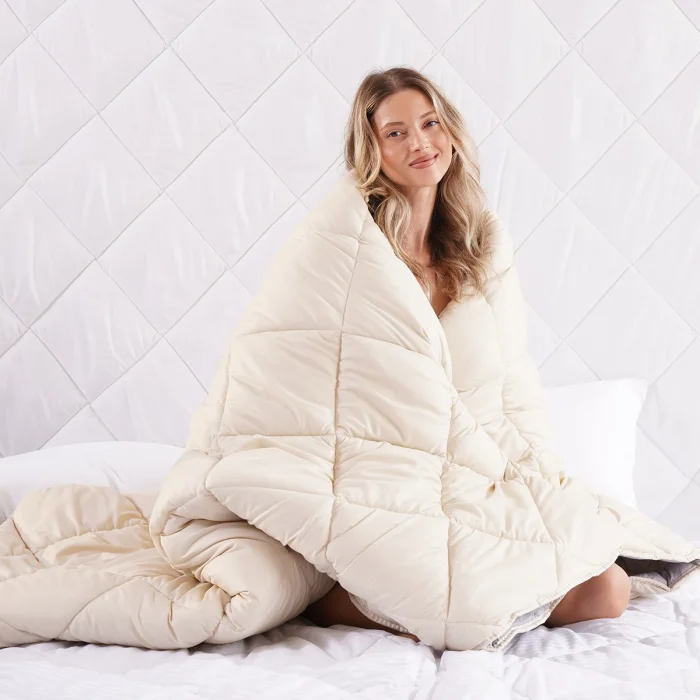 Soft Comfort Yorgan Krem