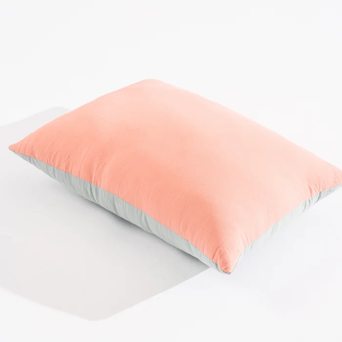 Toz Mavi & Pembe Double Face Mikrojel Yastık