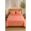 Flora Somon Kapitoneli Pike Takımı Tek Kişilik 180x235 1 Adet Yastık Alezi