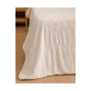 Bloomy Bej Kapitoneli Yatak Örtüsü Seti Tek Kişilik 180x235 1 Adet Yastık Alezi