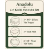 Anadolu Çift Kişilik Yün Uyku Seti