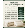 Merinos Tek Kişilik Yün Uyku Seti