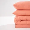 Soft Comfort Yorgan ve Yastık Uyku Seti Pembe