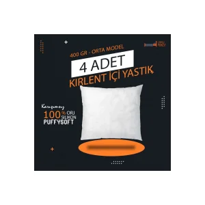 Saf Silikon 400 Gr Kırlent Içi Yastık