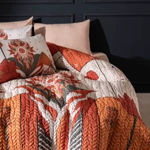 Bohem Dallar Yatak Örtüsü