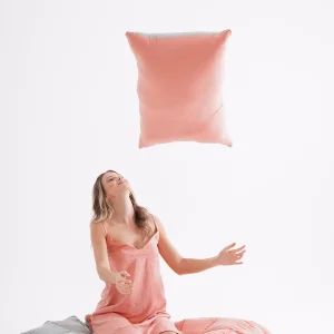 Pembe Mikrojel Yastık