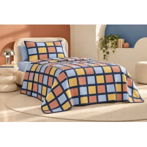 Şekil Rotası / Kapitone Pike · Erkek Çocuk · Tek kişilik · 170 × 220 cm