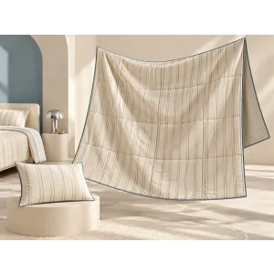 Kum Çizgisi / Kapitone Pike · Tek kişilik · 170 × 220 cm