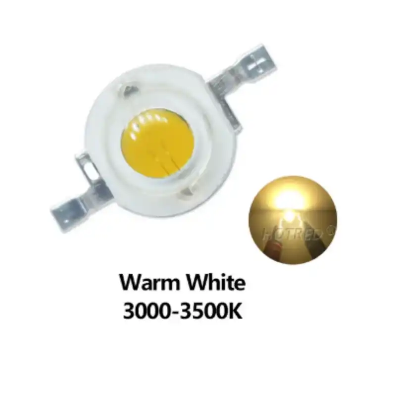 1 Watt 350mA Günışığı Power Led PCB 10 Adet