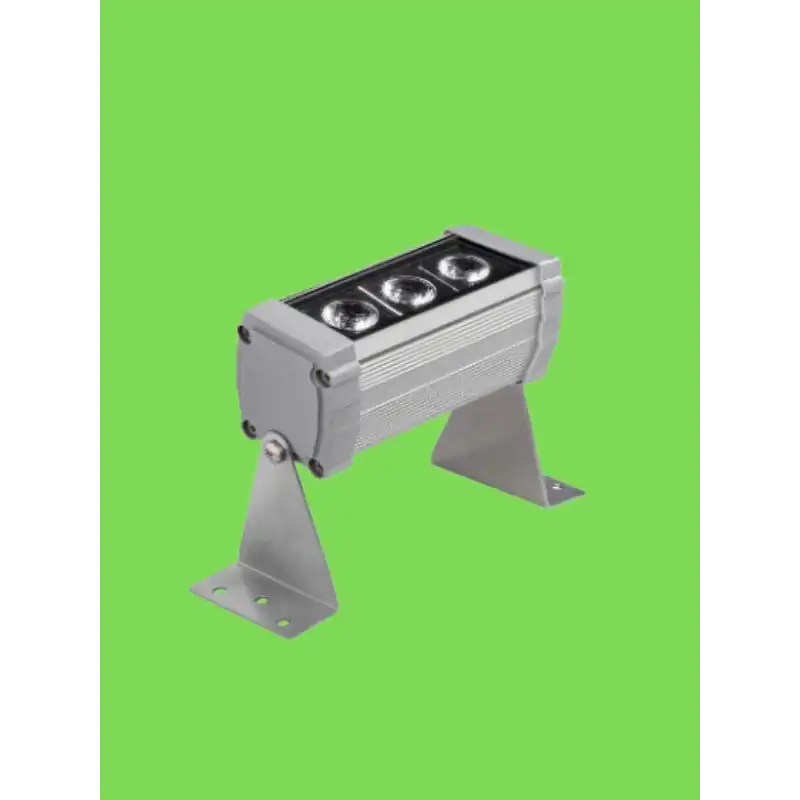 10 cm 3 Watt Yeşil Işık Wallwasher Duvar Boyama IP65