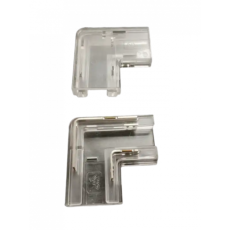 10 mm Smd ve Cob Şerit LED Birleştirme Aparatı L Köşe Lehimsiz Konnektör 10 Adet