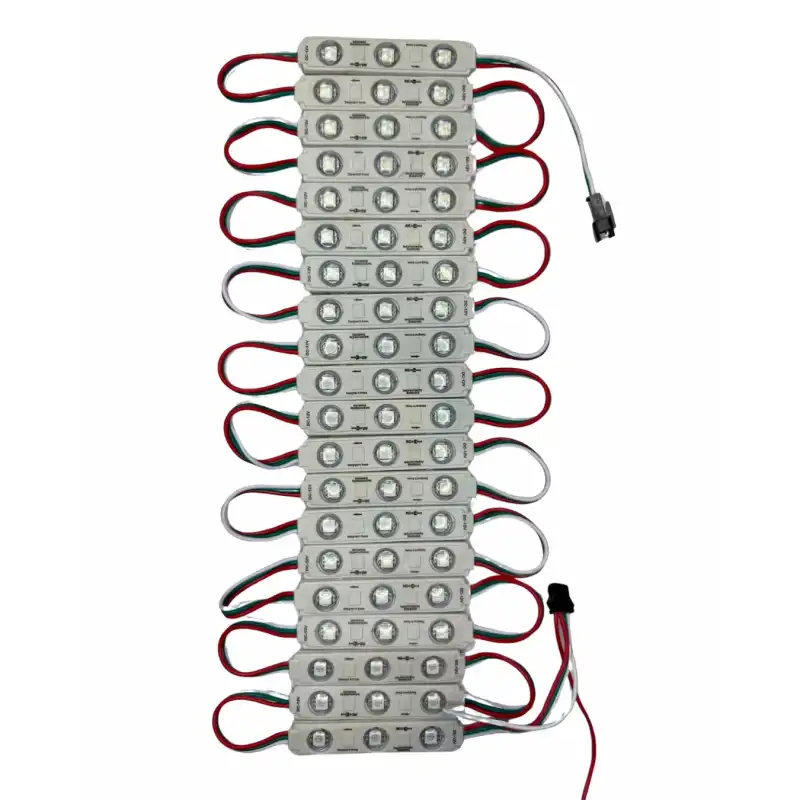 12 V 1,5 Watt  Argb 5050 Pixel Cob Led Modül IP65 20 Adet Modül