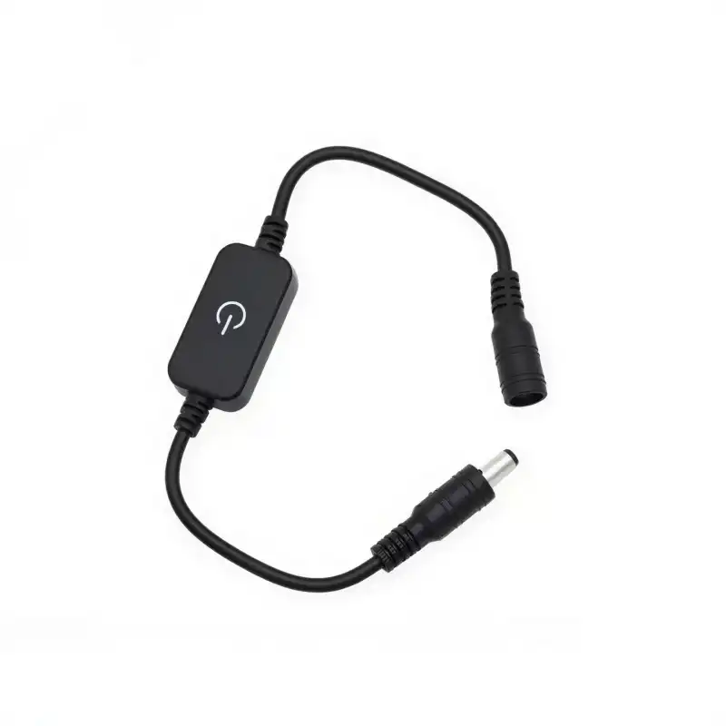 12 V - 24 V Touch Dokunmatik Led Dimmer Anahtar Siyah
