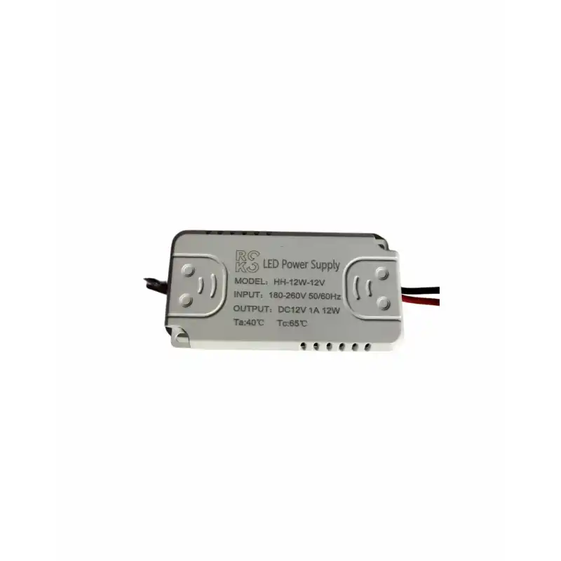 12 Volt 1 Amper Şerit Led Driver Tipi Plastik Kasa Trafo