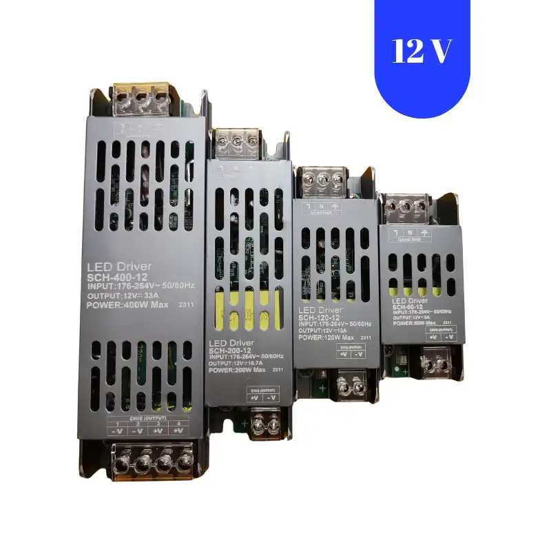 12 Volt 10 Amper Ultra İnce Slim Metal Kasa Trafo