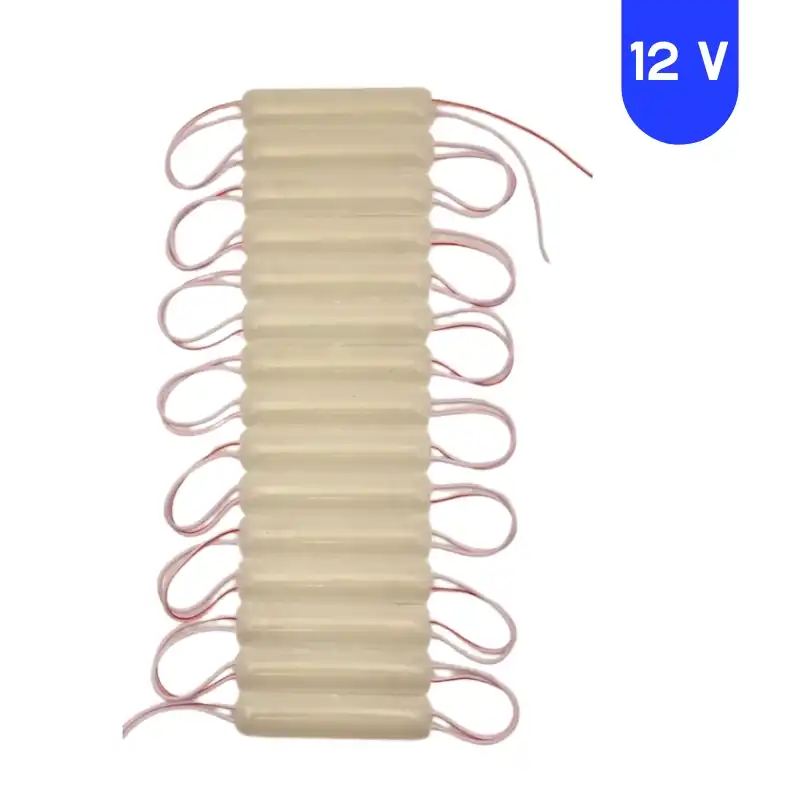 12 Volt 1.8 Watt Günışığı Neon Cob Led Modül IP65 10 Adet Modül