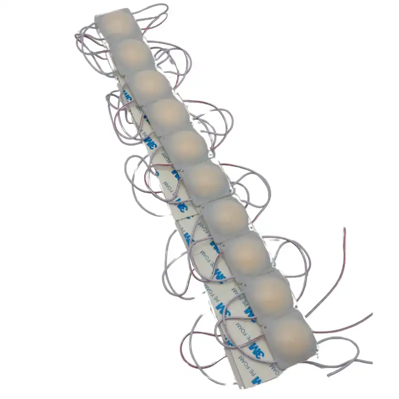 12 Volt 2 Watt Yeni Model Günışığı Cob Led Modül IP65 10 Adet Modül