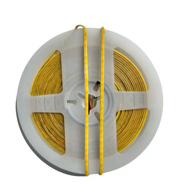 12 Volt 3 mm 400 Ledli Esnek Cob Şerit 6500 K Beyaz İç Mekan 5 Metre