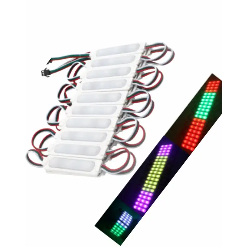 12 Volt 3 Watt Argb Pixel Cob Led Modül IP65 20 Adet Modül