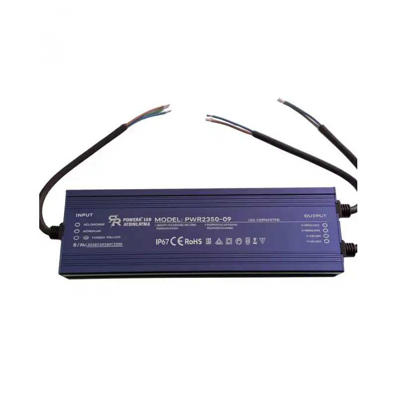 12 Volt 33.3 Amper 400 Watt Dış Mekan Metal Kasa Trafo IP67