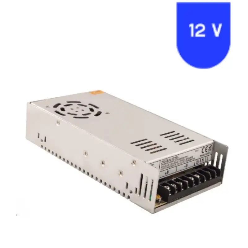 12 Volt 40 Amper Kalın Geniş Metal Kasa Trafo