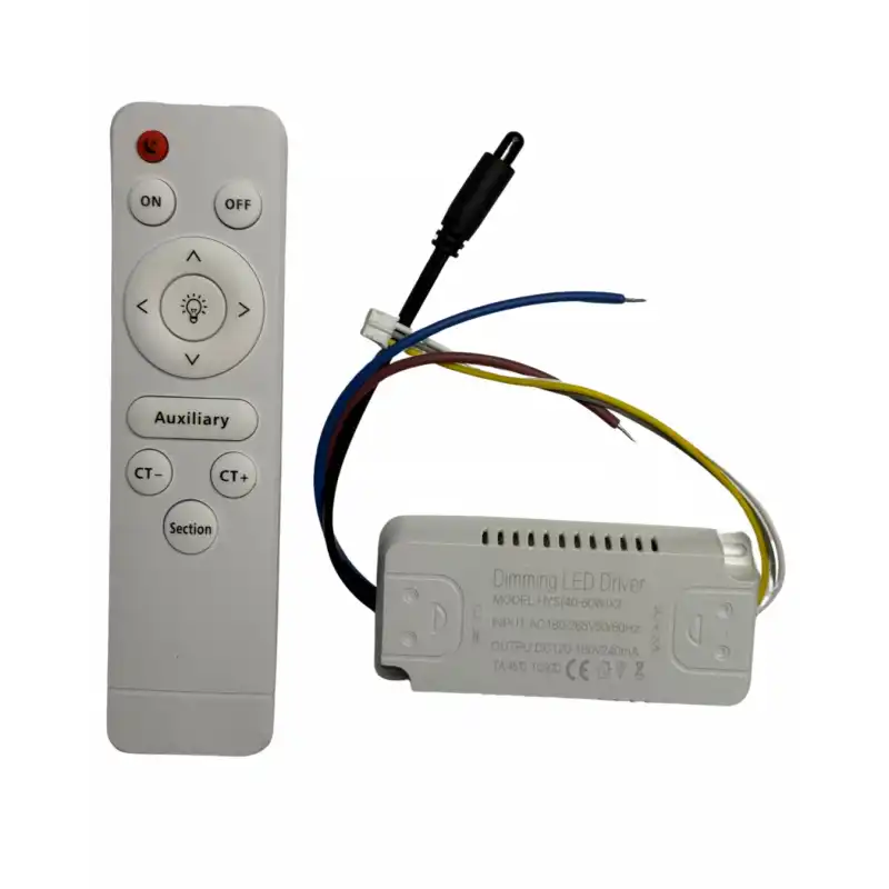120 Watt (40-60)x2W Sabit Akım 3 Renk 2.4G Uzaktan Kumandalı Led Avize Driver Trafo 120-180V