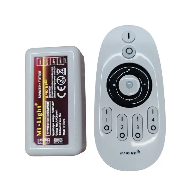 12V - 24V 4 Kanal 2.4 GHz CCT Touch Dokunmatik RF Led Dimmer