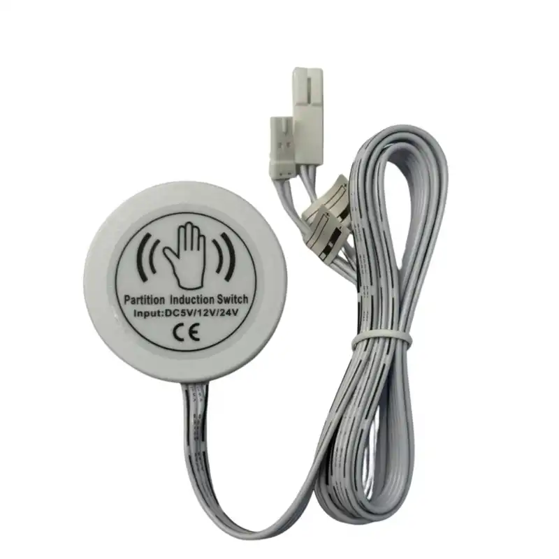 5V - 12V - 24V 5A Dokunmatik Touch Beyaz Ahşap Yüzey Mobilya Sensörü