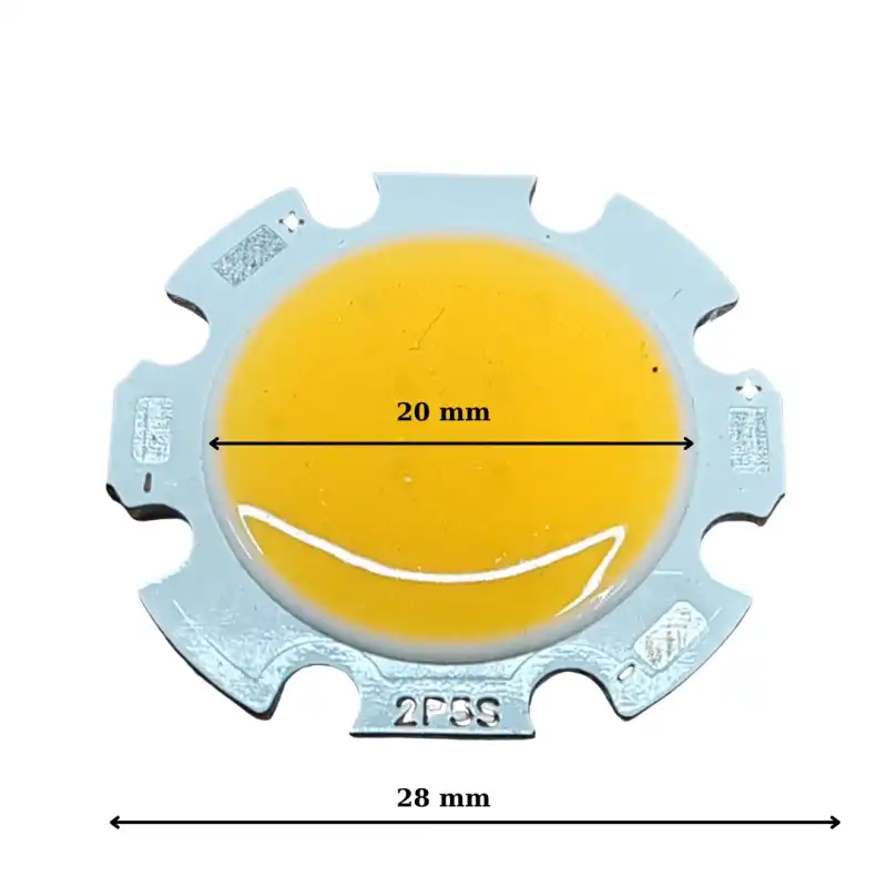 12Volt 5Watt 350ma 3000K Günışığı Cob Led