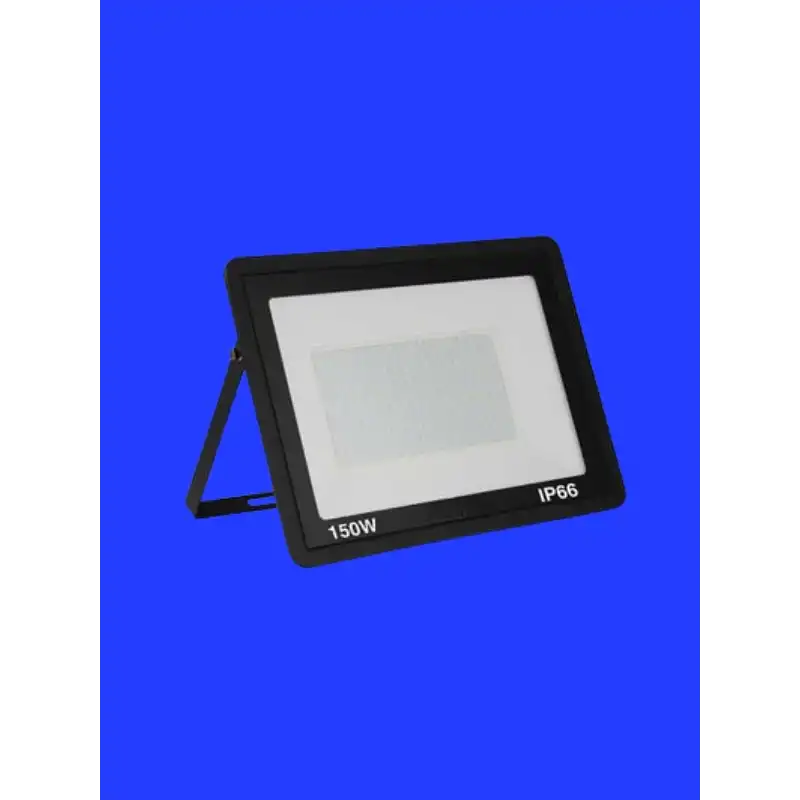 150 Watt Siyah Slim Kasa Mavi Işık IP65 Led Projektör