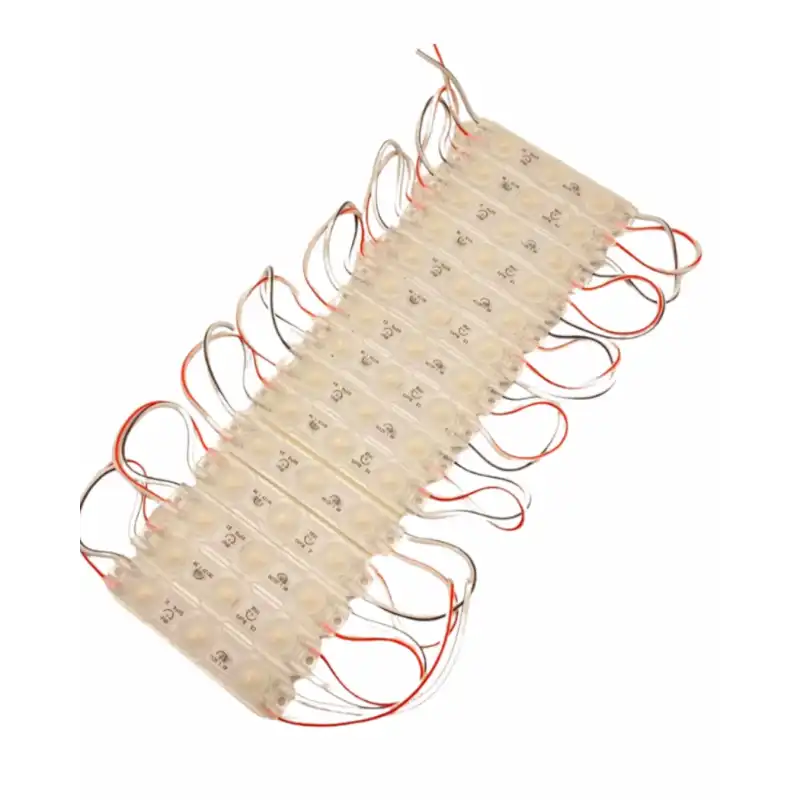 20 Adet 12 Volt 1.5 Watt 3 Lensli Beyaz 2835 SMD Led Modül IP65 Modül