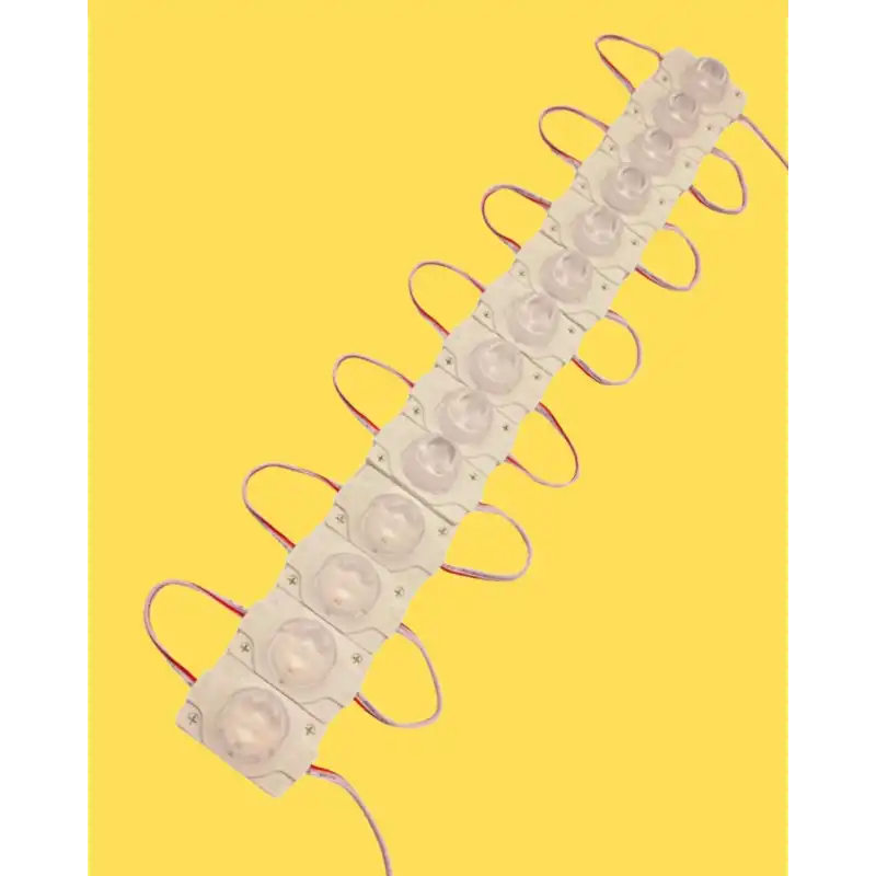 20 Adet 12 Volt 1.5 Watt Tek Lensli 3000K Günışığı 3030 Led Modül IP65