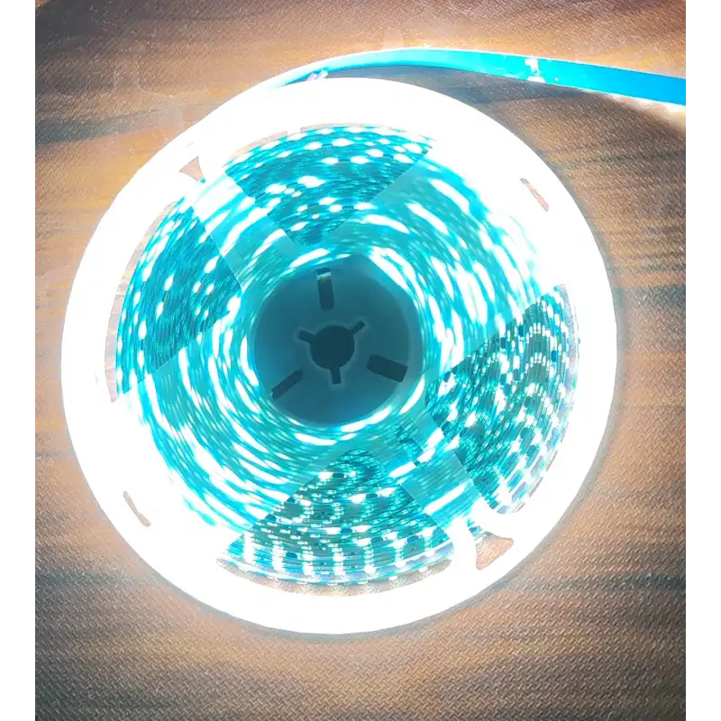 220 Volt 8 mm 2835 SMD 6500 K Beyaz İç Mekan 120 Ledli 10 Metre Şerit Led