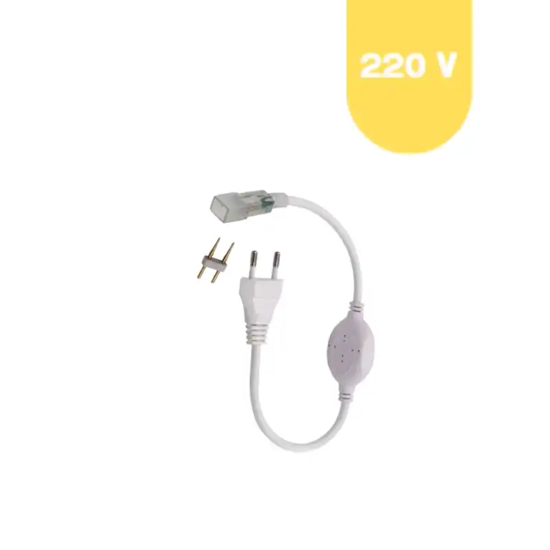 220 Volt Günışığı 3000 K 60 Ledli 3 Çipli Hortum Led 5 Metre Güç Kablosu Dahil