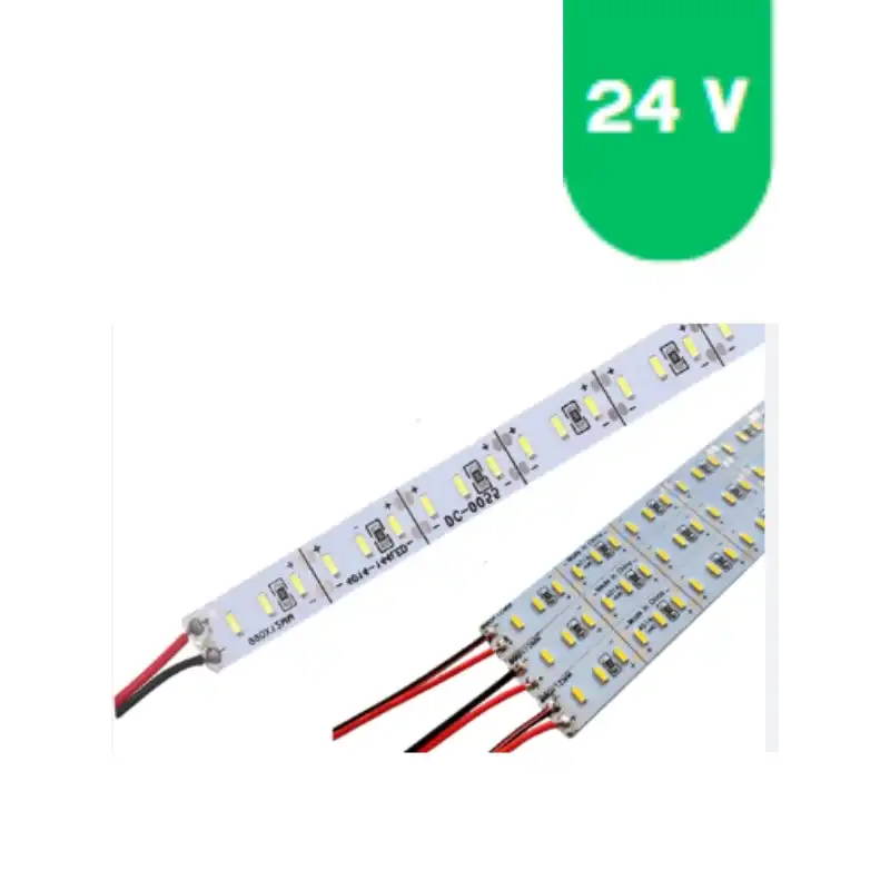24 Volt 4014 Ledli 3000K Günışığı 144 Ledli Alüminyum Çubuk Bar 1 Metre