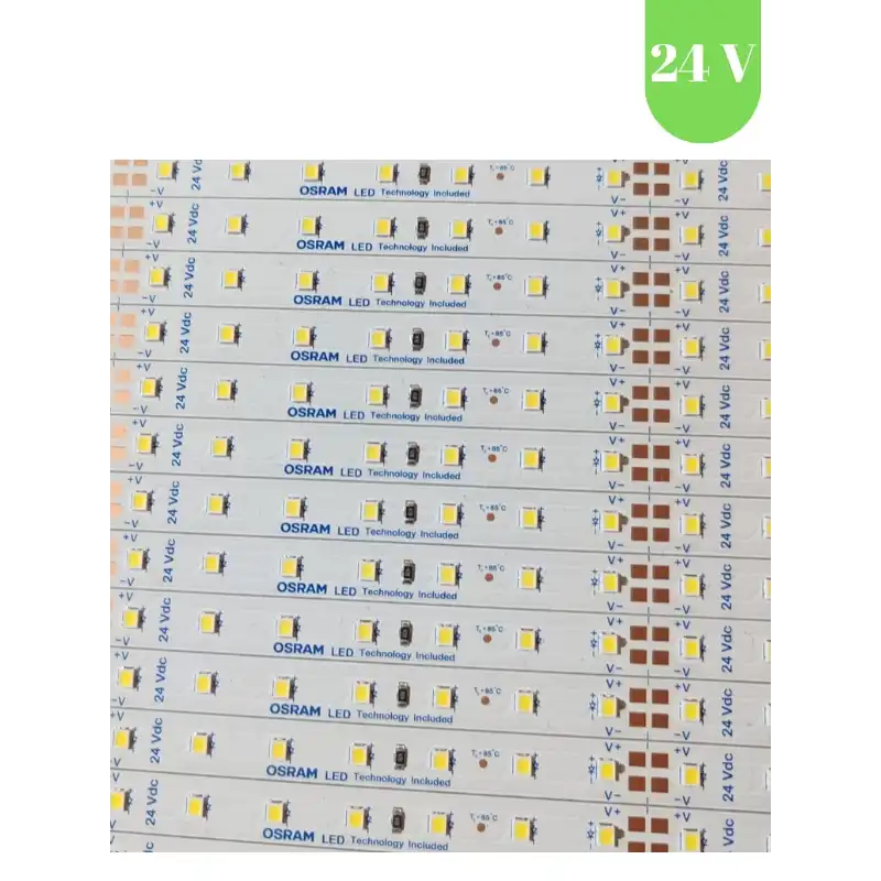 24 Volt 70 Ledli Osram Çubuk Bar 6500K Beyaz Işık 1 Metre