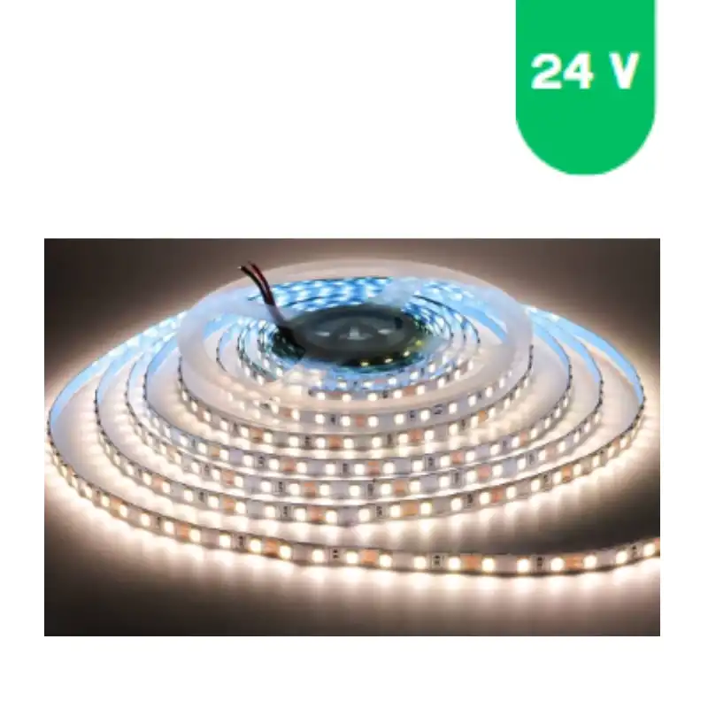 24 Volt 8 mm Pixel 4000 K Naturel Beyaz İç Mekan 120 Ledli 10 Metre Şerit Led