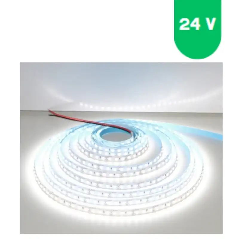 24 Volt 8 mm Pixel 6500 K Beyaz İç Mekan 120 Ledli 10 Metre Şerit Led