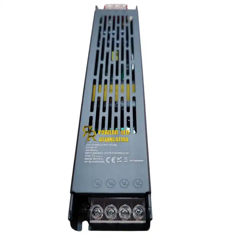 24 Volt 8.5 Amper Slim Metal Kasa Trafo