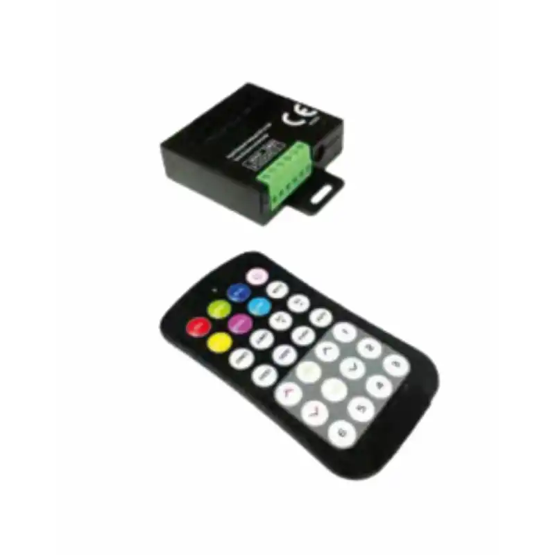 24A RGB Şerit Led 28 Tuşlu RF Kontrol 12-24V