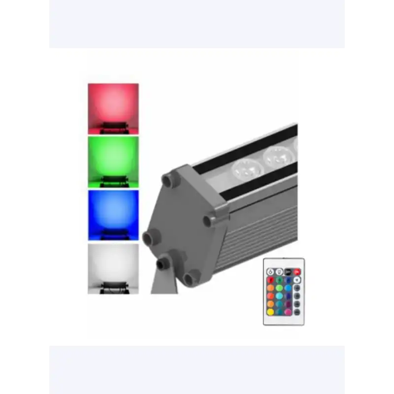 25 cm 9 Watt RGB Wallwasher Duvar Boyama IP65