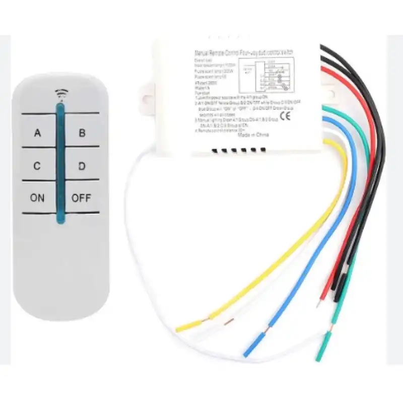 4 Kanallı Avize Kumandası 220 Volt