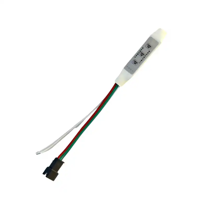 5-24V Mini Tek Renk Yürüyen Pixel Şerit Led Su Akan Anahtarlı Kontrol Devresi WS2811