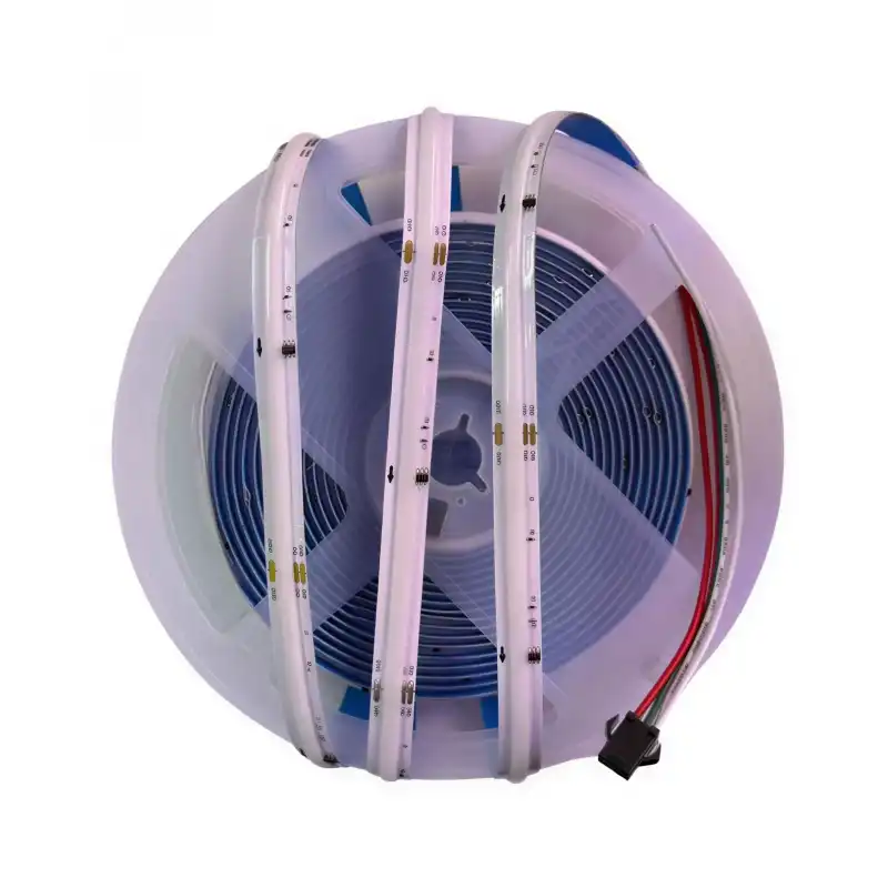 5 Metre 24 Volt 12 mm 420 Ledli Esnek Cob Pixel Magic Kayar Şerit Led İç Mekan