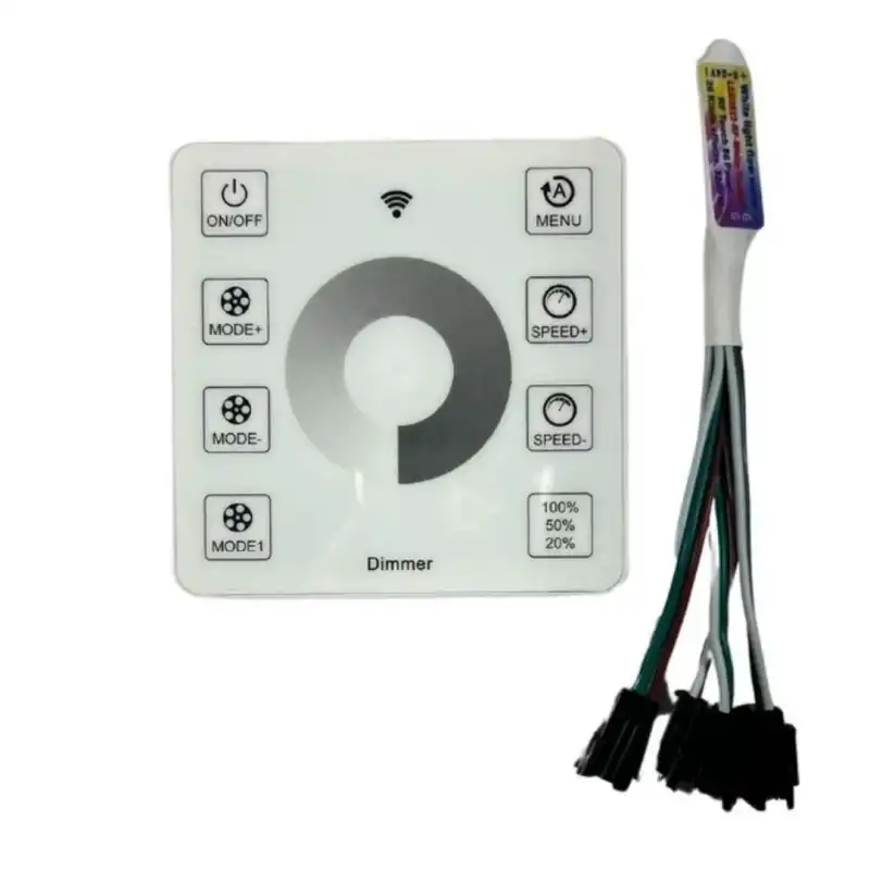 5V - 24V 4 Kanal Asimetrik Tek Renk Pixel Şerit Led Kare Kontrol WS2811